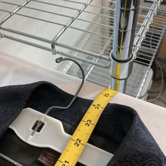 Cynthia Howie Women’s Two Piece Black Linen Blend Skirt‎ Suit Size 8P Career - Picture 6 of 16